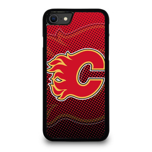 CALGARY FLAMES LOGO HOCKEY TEAM ICON. iPhone SE 2020 Case Cover