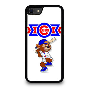 CHICAGO CUBS LOGO BASEBALL TEAM MASCOT. iPhone SE 2020 Case Cover