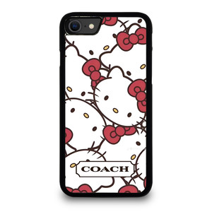 COACH NEW YORK HELLO KITTY FACE COLLAGE. iPhone SE 2020 Case Cover