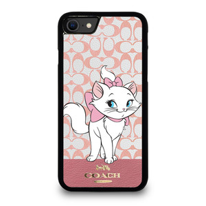 COACH NEW YORK LOGO ARISTOCAT MARIE DISNEY. iPhone SE 2020 Case Cover