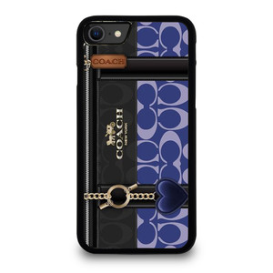 COACH NEW YORK LOGO BLUE BAG. iPhone SE 2020 Case Cover COACH NEW YORK LOGO BLUE BAG. iPhone SE 2020 Case Cover