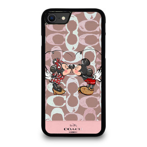 COACH NEW YORK LOGO MICKEY MINNIE MOUSE DISNEY KISS. iPhone SE 2020 Case Cover COACH NEW YORK LOGO MICKEY MINNIE MOUSE DISNEY KISS. iPhone SE 2020 Case Cover