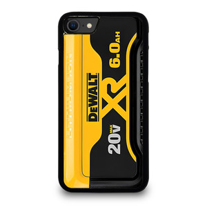 DEWALT TOOL LOGO LITHIUM BATTERY. iPhone SE 2020 Case Cover