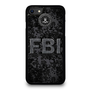 FBI LOGO CAMO. iPhone SE 2020 Case Cover FBI LOGO CAMO. iPhone SE 2020 Case Cover