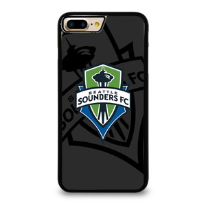 SEATTLE SOUNDERS FC MLS BLACK iPhone 7 / 8 Plus Case Cover