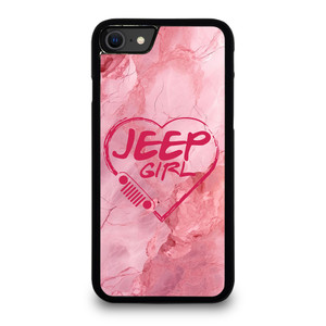 JEEP GIRL LOGO LOVE MARBLE. iPhone SE 2020 Case Cover