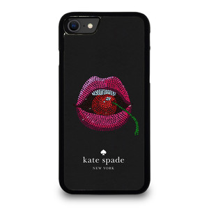 KATE SPADE NEW YORK LIPS AND CHERRY. iPhone SE 2020 Case Cover