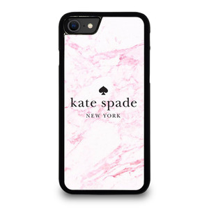 KATE SPADE NEW YORK LOGO PINK MARBLES. iPhone SE 2020 Case Cover