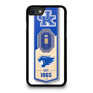 KENTUCKY WILD CATS UNIVERSITY BASKETBALL TEAM LOGO 1865. iPhone SE 2020 Case Cover