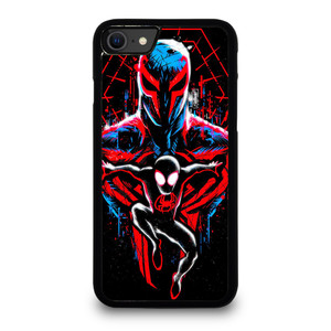 MILES MORALES AND MIGUEL SPIDERMAN ACROSS SPIDER VERSE. iPhone SE 2020 Case Cover MILES MORALES AND MIGUEL SPIDERMAN ACROSS SPIDER VERSE. iPhone SE 2020 Case Cover
