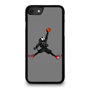 MILES MORALES SPIDERMAN SPIDER VERSE AIR JORDAN NIKE. iPhone SE 2020 Case Cover