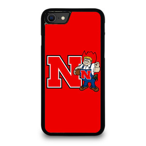 NEBRASKA HUSKERS ICON UNIVERSITY FOOTBALL LOGO. iPhone SE 2020 Case Cover