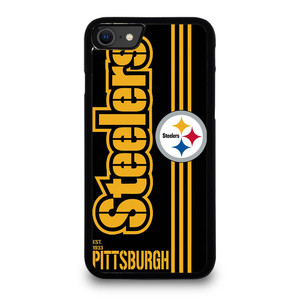 PITTSBURGH STEELERS FOOTBALL TEAM LOGO EST 1933. iPhone SE 2020 Case Cover
