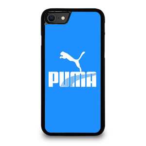 PUMA LOGO BLUE ICON. iPhone SE 2020 Case Cover