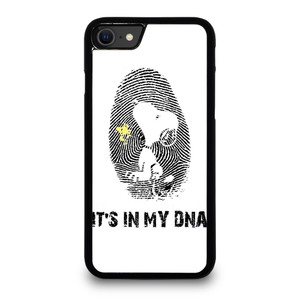 SNOOPY THE PEANUTS FINGER PRINT MY DNA. iPhone SE 2020 Case Cover