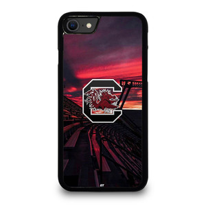 SOUTH CAROLINA GAMECOCKS FOOTBALL UNIVERSITY LOGO. iPhone SE 2020 Case Cover