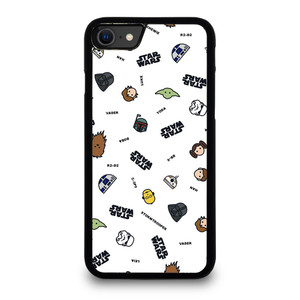 STAR WARS CUTE CARTOON COLLAGE. iPhone SE 2020 Case Cover