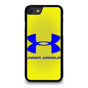 UNDER ARMOUR LOGO BLUE YELLOW. iPhone SE 2020 Case Cover