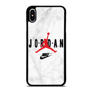 AIR JORDAN NIKE SHOES LOGO MARBLE iPhone XS Max Case Cover