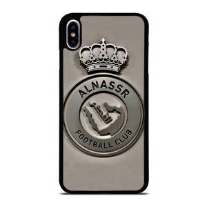 AL NASSR FOOTBALL LOGO METAL ICON iPhone XS Max Case Cover