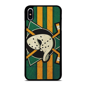 ANAHEIM DUCKS HOCKEY LOGO NHL TEAM ICON iPhone XS Max Case Cover ANAHEIM DUCKS HOCKEY LOGO NHL TEAM ICON iPhone XS Max Case Cover