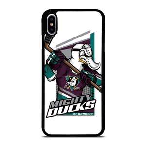 ANAHEIM DUCKS LOGO HOCKEY NHL ICON iPhone XS Max Case Cover
