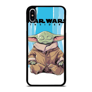 BABY YODA STAR WARS MEDITATION iPhone XS Max Case Cover