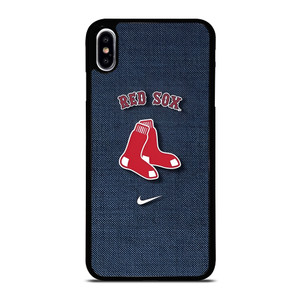 BOSTON RED SOX LOGO BASEBALL NIKE ICON ON JEANS iPhone XS Max Case Cover