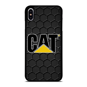 CATERPILLAR CAT TRACTOR LOGO HEXA METAL iPhone XS Max Case Cover