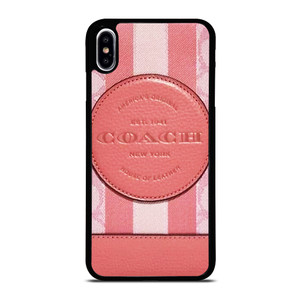 COACH NEW YORK LOGO PINK WALLET iPhone XS Max Case Cover COACH NEW YORK LOGO PINK WALLET iPhone XS Max Case Cover