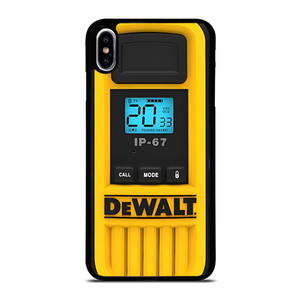 DEWALT TOOL LOGO HEAVY DUTY WALKIE TALKIE iPhone XS Max Case Cover