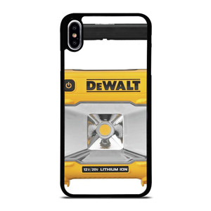 DEWALT TOOL LOGO LED WORK LIGHT iPhone XS Max Case Cover