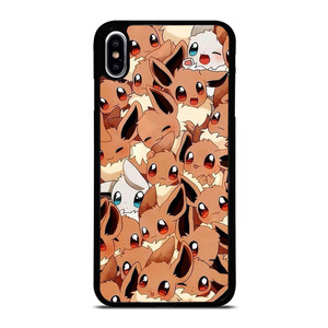 EEVEE POKEMON POCKET MONSTERS COLLAGE iPhone XS Max Case Cover