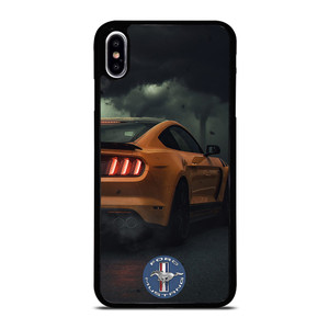 FORD MUSTANG CAR YELLOW iPhone XS Max Case Cover