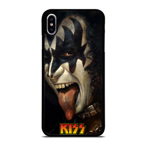 GENE SIMMONS TONGUE OUT KISS BAND iPhone XS Max Case Cover