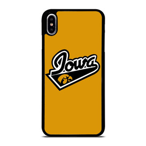 IOWA HAWKEYES UNIVERSITY BASKETBALL TEAM LOGO iPhone XS Max Case Cover