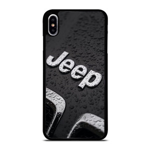 JEEP CAR LOGO UNDER RAIN iPhone XS Max Case Cover