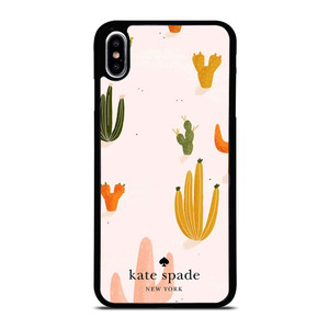KATE SPADE NEW YORK LOGO CACTUS iPhone XS Max Case Cover KATE SPADE NEW YORK LOGO CACTUS iPhone XS Max Case Cover