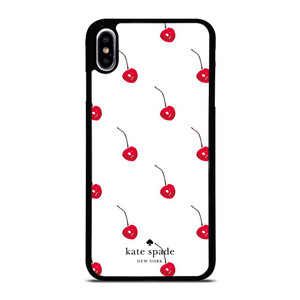KATE SPADE NEW YORK LOGO CHERRIES iPhone XS Max Case Cover KATE SPADE NEW YORK LOGO CHERRIES iPhone XS Max Case Cover