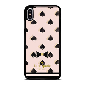 KATE SPADE NEW YORK LOGO RIBBON ICON iPhone XS Max Case Cover