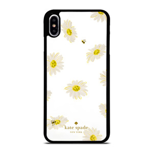 KATE SPADE NEW YORK LOGO SUN FLOWERS ICON iPhone XS Max Case Cover