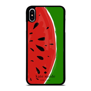 KATE SPADE NEW YORK LOGO WATER MELON iPhone XS Max Case Cover