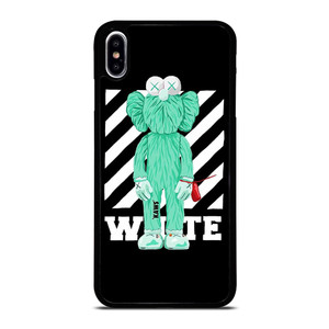 KAWS ICON OFF WHITE LOGO iPhone XS Max Case Cover