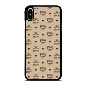 MCM MICHAEL CROMER MUNICH LOGO ICONS iPhone XS Max Case Cover
