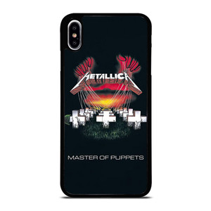 METALLICA MASTER OF PUPPETS ALBUM POSTER iPhone XS Max Case Cover