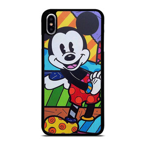 MICKEY MOUSE ROMERO BRITTO ART iPhone XS Max Case Cover