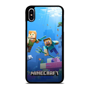 MINECRAFT GAMES UNDER WATER iPhone XS Max Case Cover