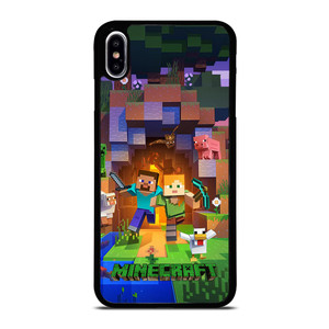 MINECRAFT GAMES WALLPAPER iPhone XS Max Case Cover
