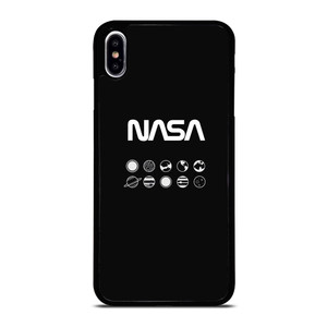 NASA LOGO PLANETS iPhone XS Max Case Cover NASA LOGO PLANETS iPhone XS Max Case Cover