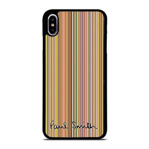 PAUL SMITH LOGO SIGNATURE PATTERN iPhone XS Max Case Cover